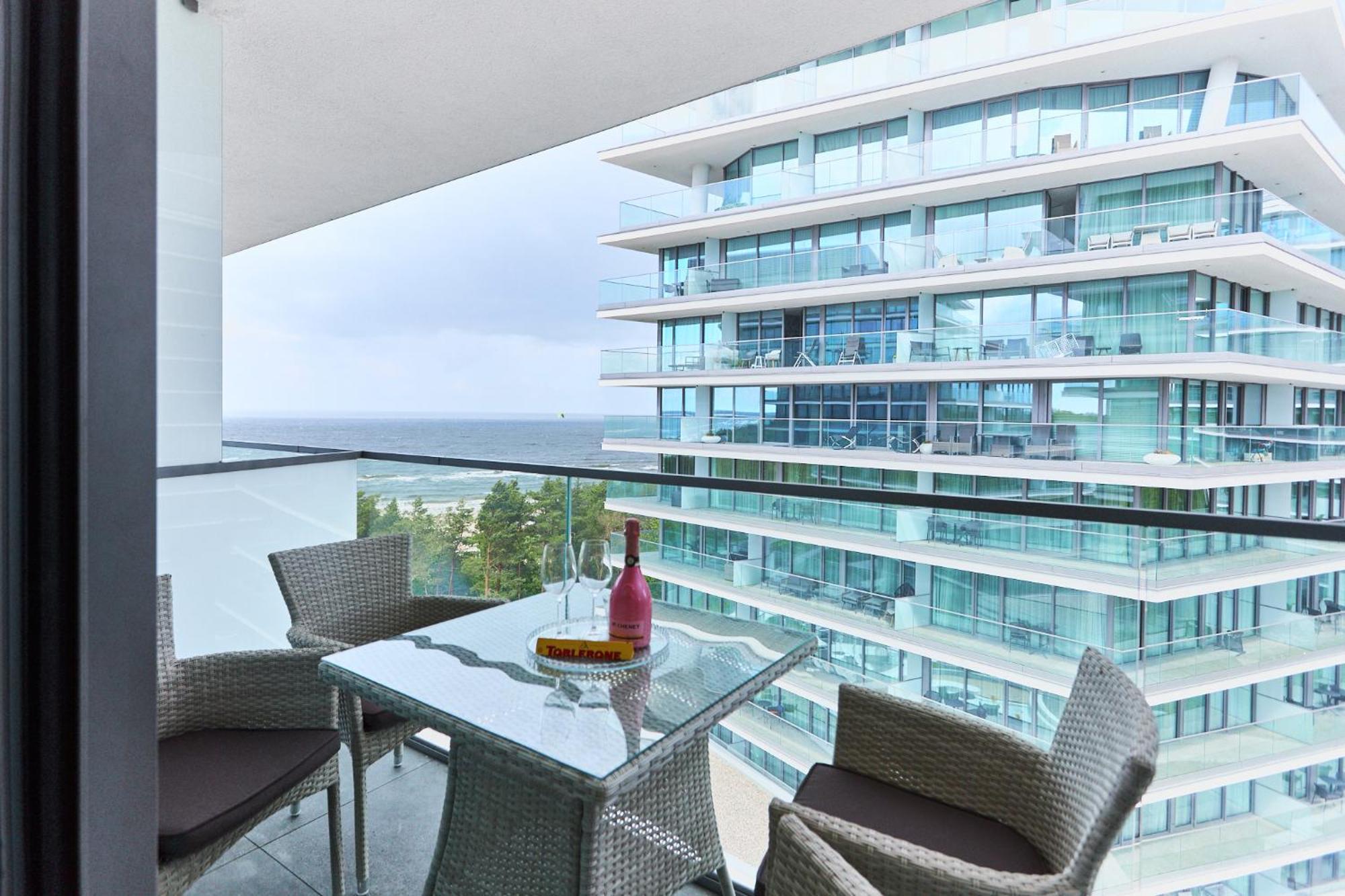 Wave Prestige Sea View - Spa&Pools Мендзыздрое Экстерьер фото